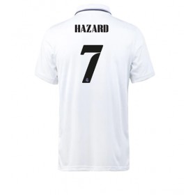 Herren Fußballbekleidung Real Madrid Eden Hazard #7 Heimtrikot 2022-23 Kurzarm